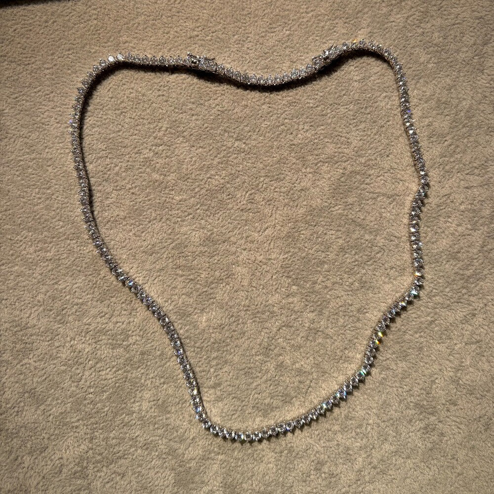 Extensor para pulseira ou colar riviera ródio branco (3mm) - foto 3