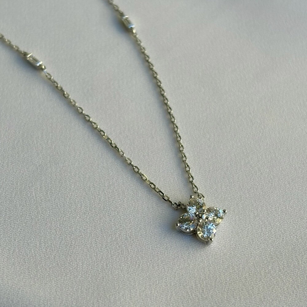 Colar Gwen com zircônias prata 925 - foto 3