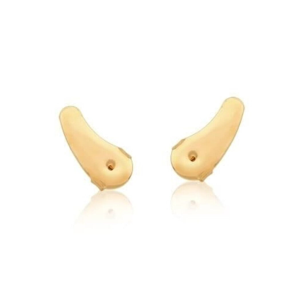 Tarraxa asa para sustentação de ear cuff ouro - foto 2
