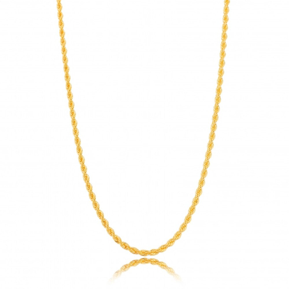 Colar longo cordão baiano ouro (70cm)
