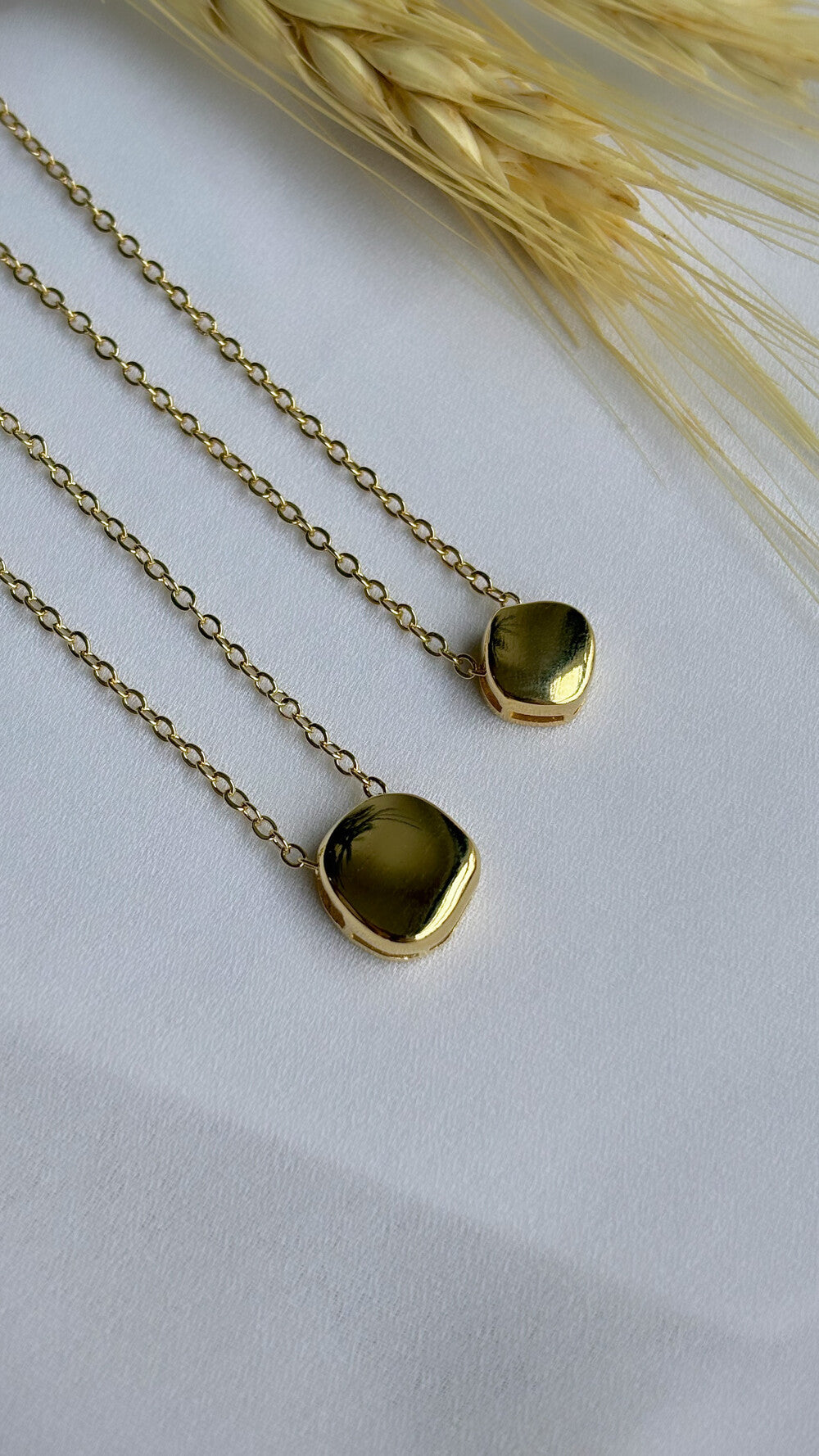 Colar Jersey P liso ouro - foto 4