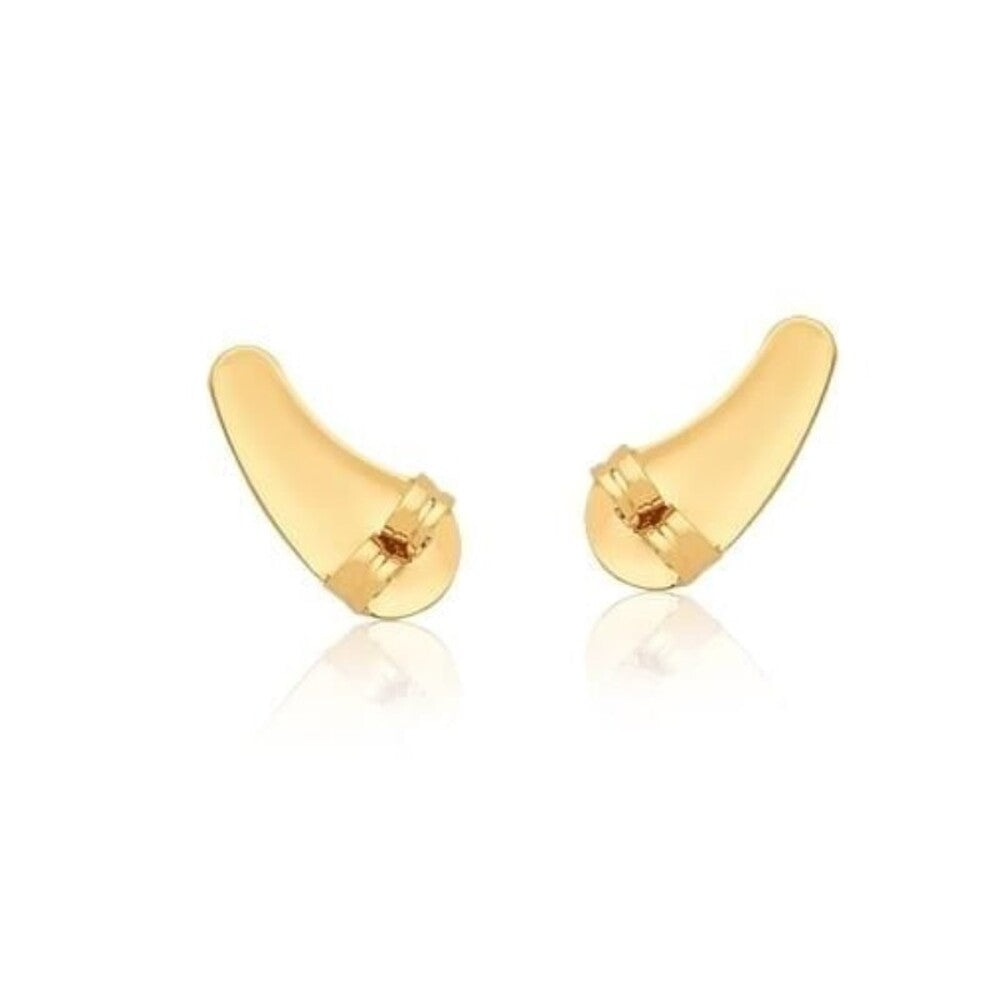 Tarraxa asa para sustentação de ear cuff ouro