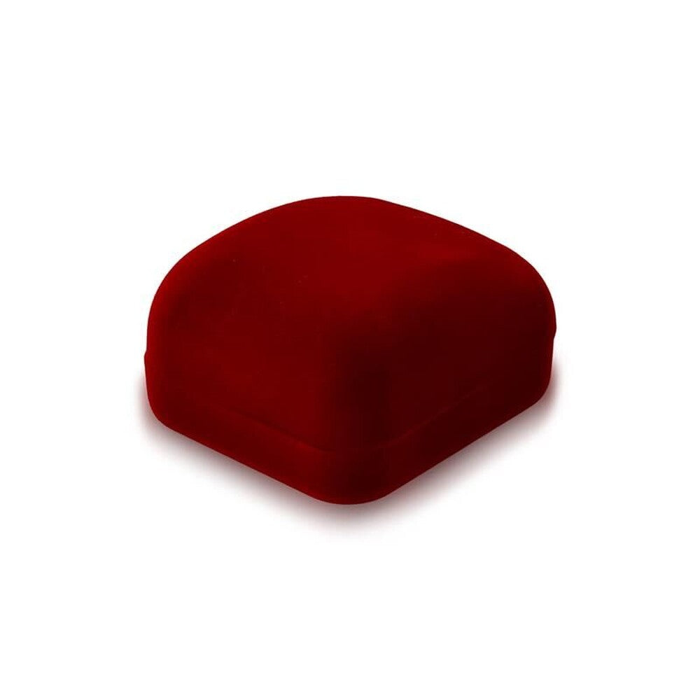 Caixinha para aliança veludo vermelho - foto 2