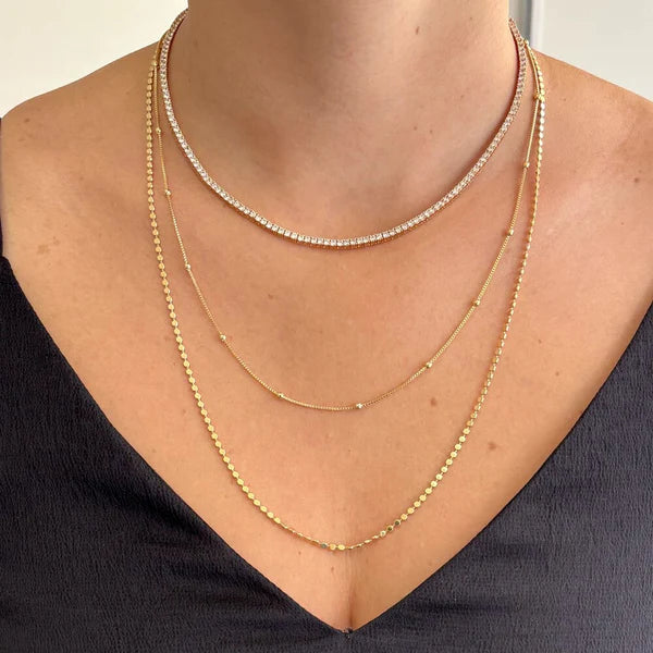 Conjunto Colar riviera + Colar Vicky + Colar urban ouro - foto 2