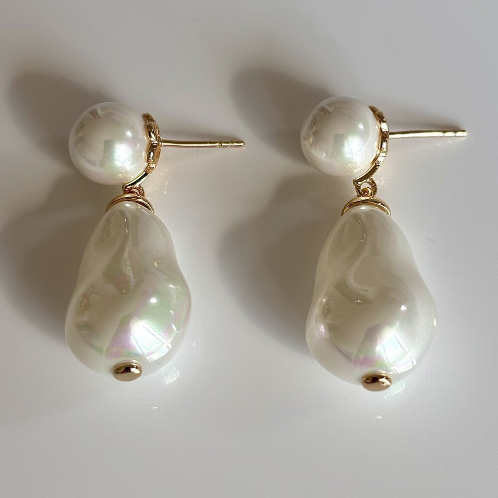 Brinco Lili com pérolas ouro - foto 4