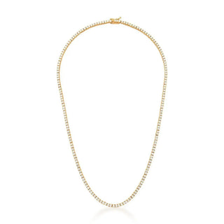 Colar classic riviera slim ouro (40cm)