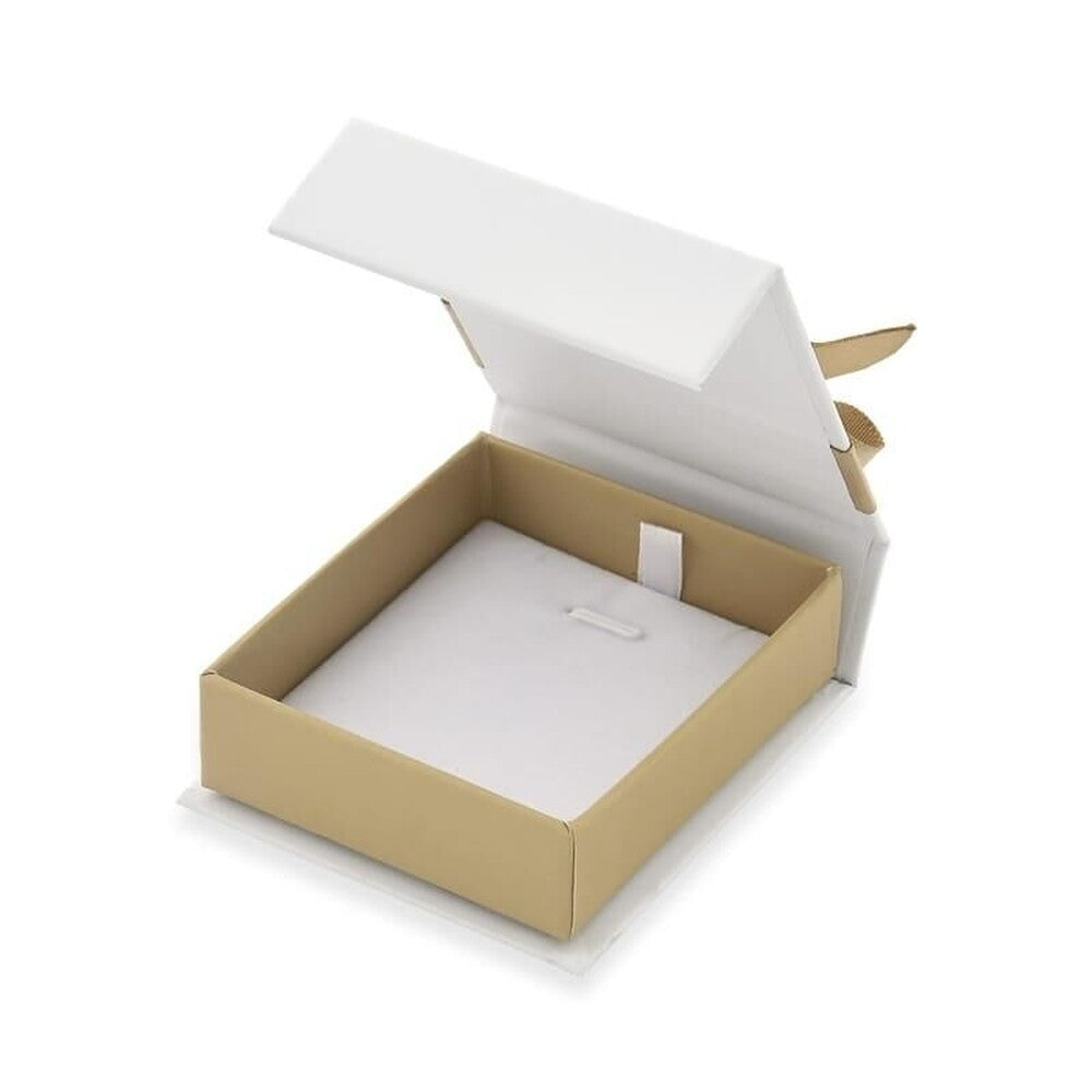 Caixinha para presente em papel e veludo (dourado) - foto 2