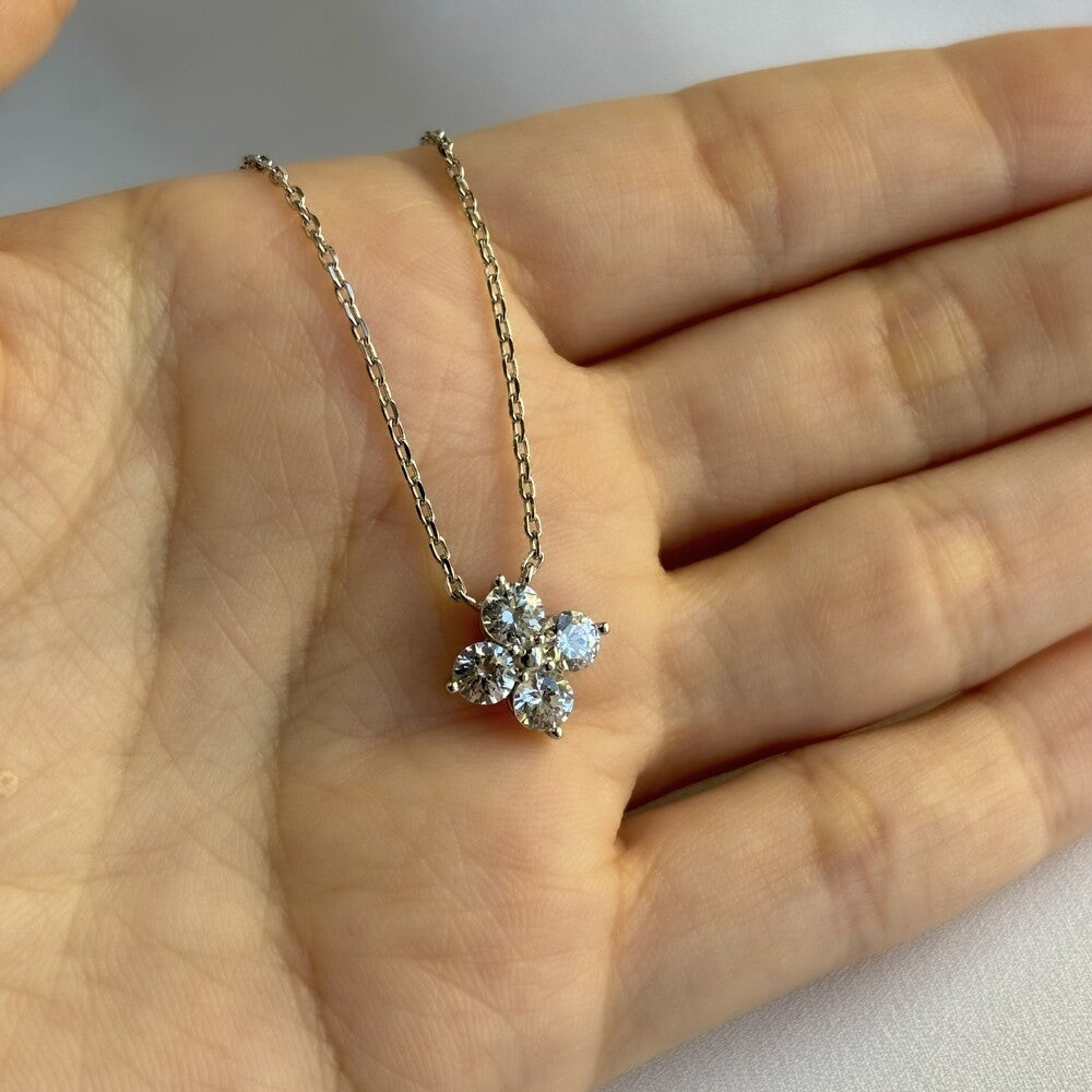 Colar Gwen com zircônias prata 925 - foto 4