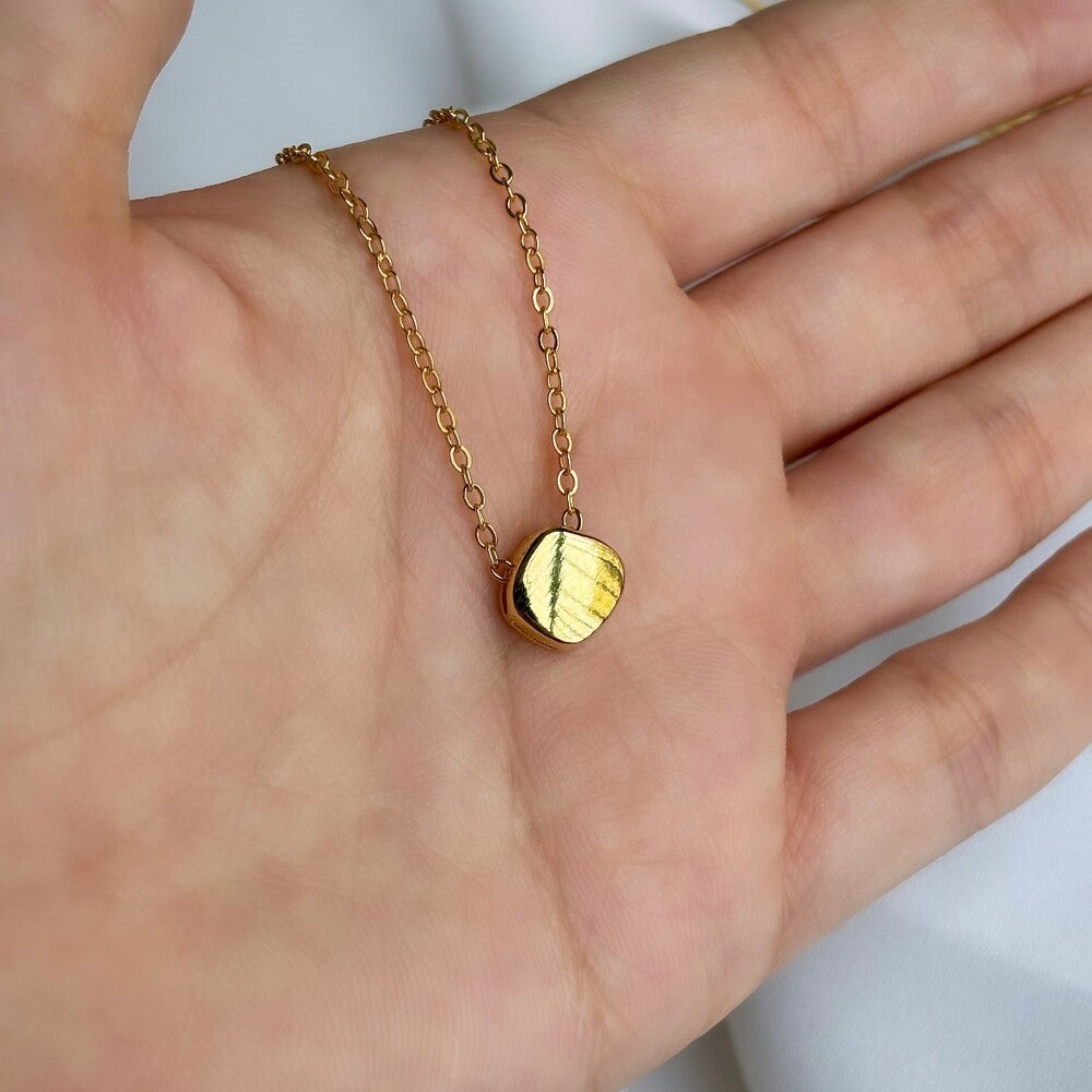 Colar Jersey P liso ouro - foto 3