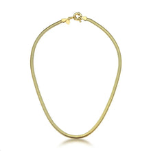 Colar malha laminada ouro (4mm)