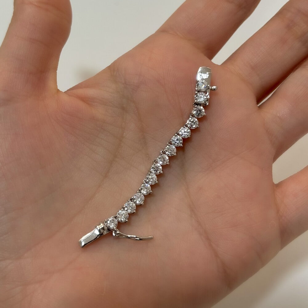 Extensor para pulseira ou colar riviera ródio branco (3mm) - foto 2
