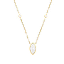 Colar Jack Moissanite prata 925 banho ouro