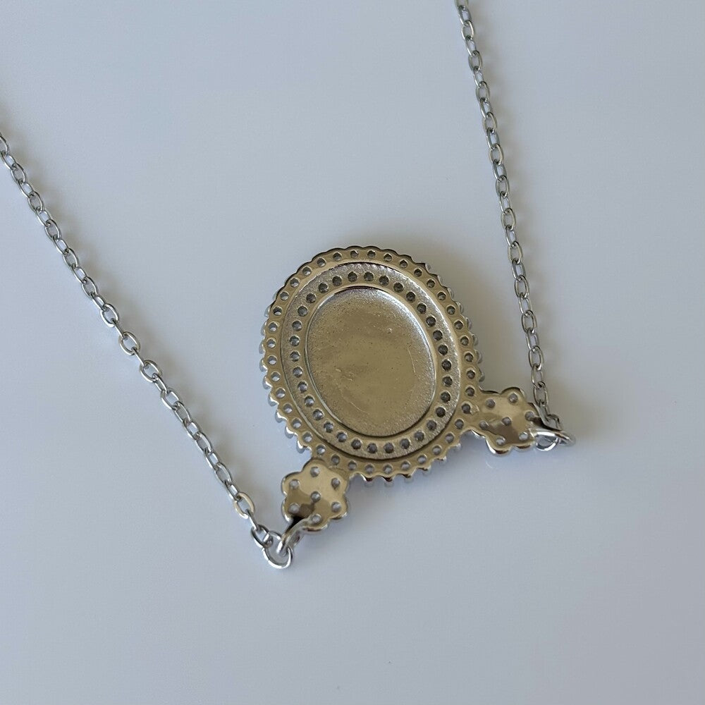Colar Nossa Senhora das Graças prata 925 - foto 4