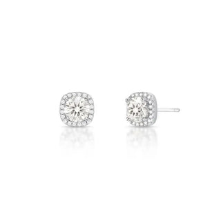 Brinco Toscana cravejado Moissanite 1.0ct prata 925