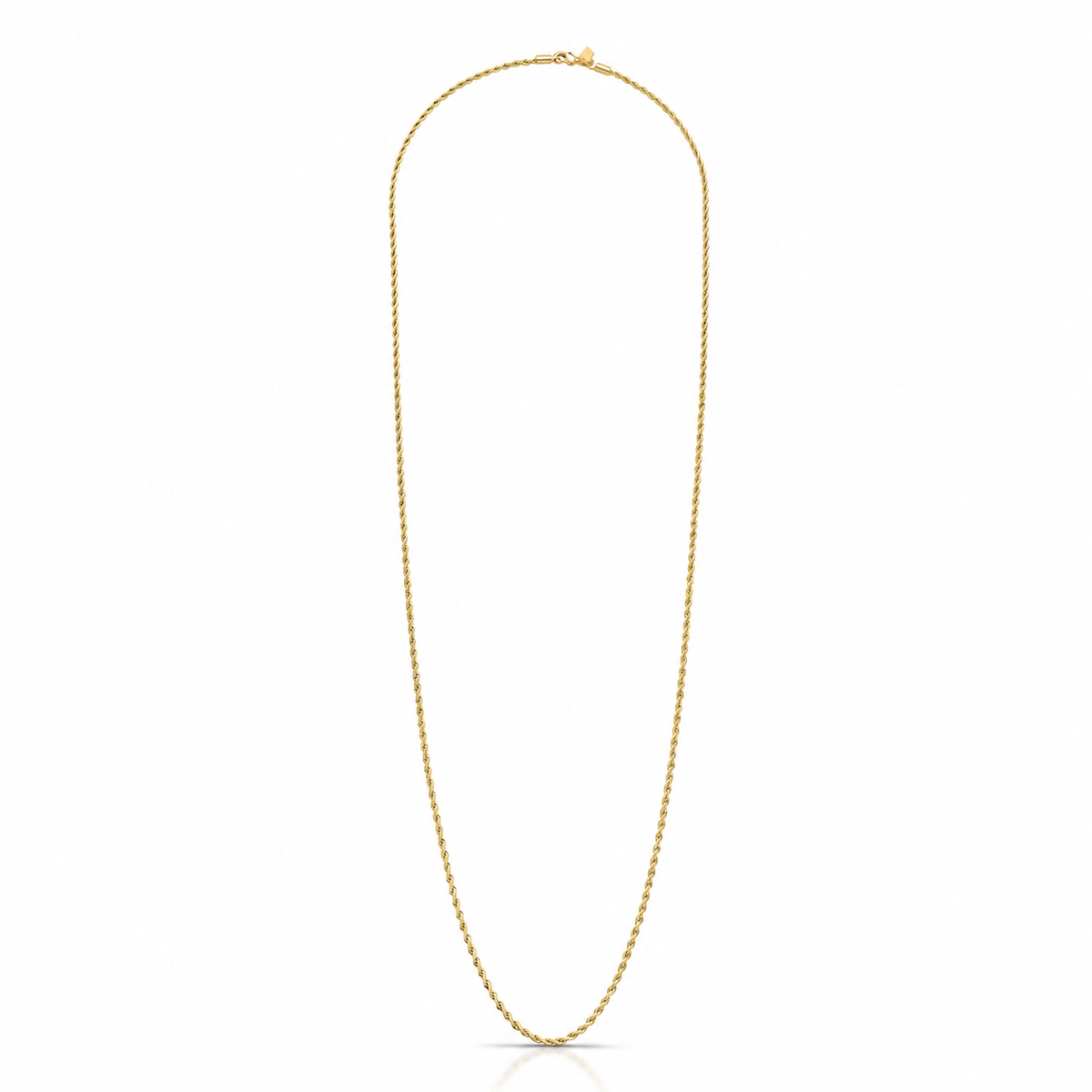 Colar longo cordão baiano ouro (70cm)