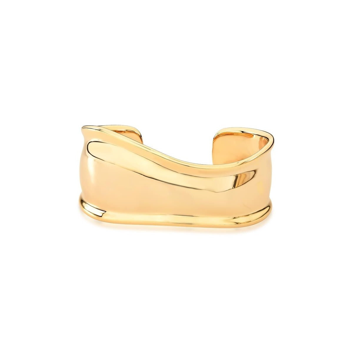 Pulseira bracelete Elsa liso ouro