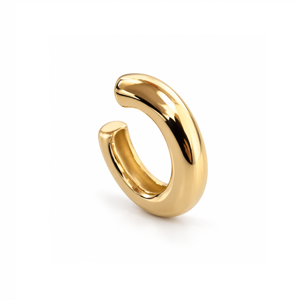 Piercing fake Roll liso ouro